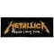 METALLICA: Whatever I May Roam (15 cm x 5 cm) (felvarró)