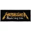 METALLICA: Whatever I May Roam (15 cm x 5 cm) (felvarró)