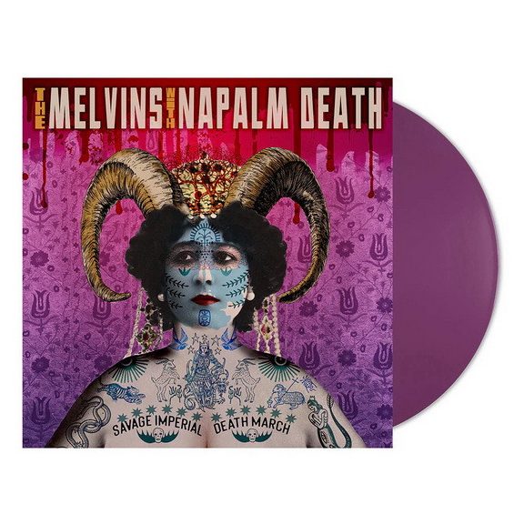 MELVINS & NAPALM DEATH: Savage Imperial Death March (LP) MELVINS & NAPALM DEATH: Savage Imperial Death March (LP)