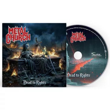 METAL CHURCH: Dead To Rights (CD, +1 bonus, ltd.)