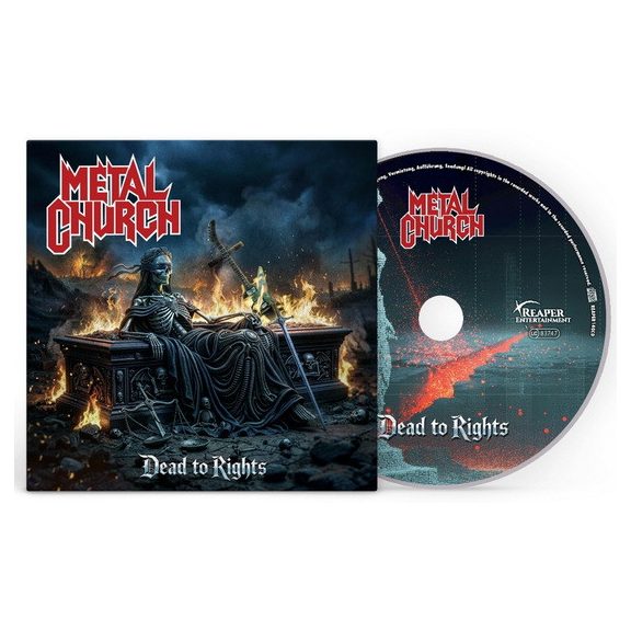 METAL CHURCH: Dead To Rights (CD, +1 bonus, ltd.) METAL CHURCH: Dead To Rights (CD, +1 bonus, ltd.)