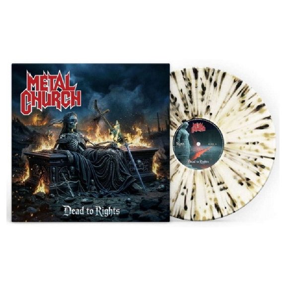 METAL CHURCH: Dead To Rights (LP, splattered) METAL CHURCH: Dead To Rights (LP, splattered)