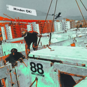 88-AS CSOPORT: Minden OK! (LP, fekete)