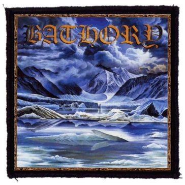 BATHORY: Nordland (9,5 cm x 9,5 cm) (felvarró)