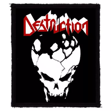   DESTRUCTION: Skull Infernal Overkill (8 cm x 9,5 cm)(felvarró)