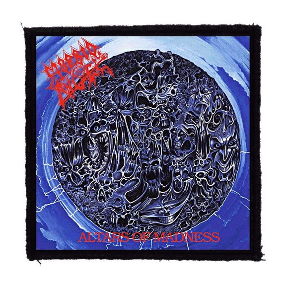 MORBID ANGEL: Altars Of Madness (9,5 cm x 9,5 cm) (felvarró) MORBID ANGEL: Altars Of Madness (9,5 cm x 9,5 cm) (felvarró)