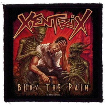 XENTRIX: Bury The Pain (9,5 cm x 9,5 cm) (felvarró)