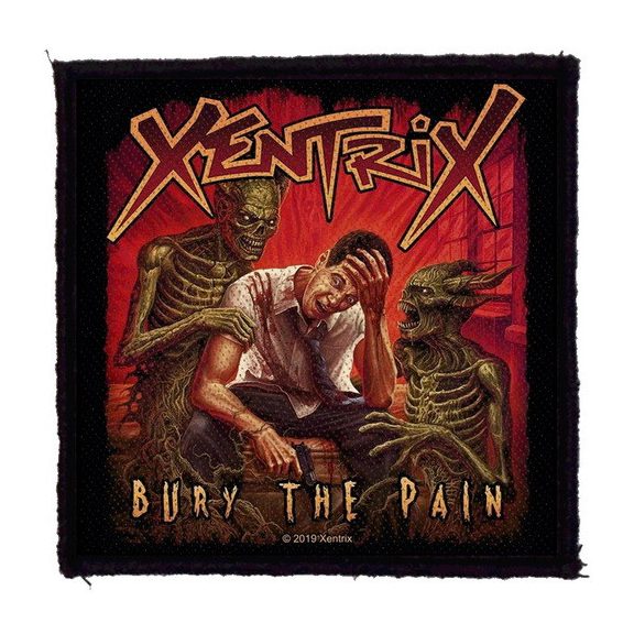 XENTRIX: Bury The Pain (9,5 cm x 9,5 cm) (felvarró) XENTRIX: Bury The Pain (9,5 cm x 9,5 cm) (felvarró)