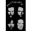 METALLICA: Black Album (zászló, 65x106 cm)