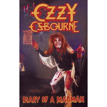 OZZY: Diary Of A Madman (zászló, 65x106 cm)