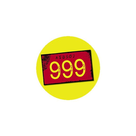 999: Logo (nagy jelvény, 3,7 cm) 999: Logo (nagy jelvény, 3,7 cm)