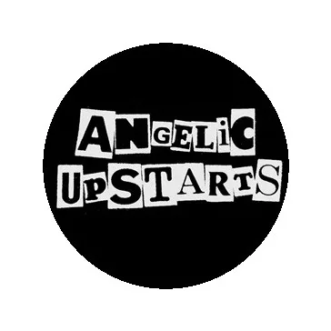 ANGELIC UPSTARTS: Logo (jelvény, 2,5 cm) 