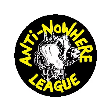 ANTI-NOWHERE LEAGUE: Fist (nagy jelvény, 3,7 cm) 