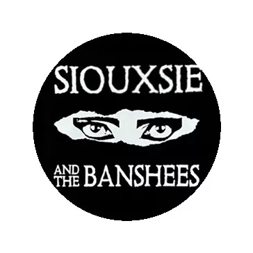 SIOUXSIE AND THE BANSHEES: Eyes (jelvény, 2,5 cm) 