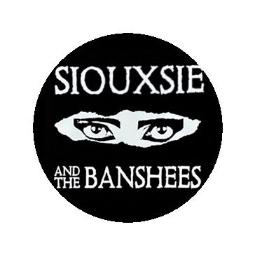 SIOUXSIE AND THE BANSHEES: Eyes (nagy jelvény, 3,7 cm) 
