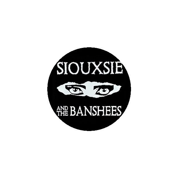 SIOUXSIE AND THE BANSHEES: Eyes (nagy jelvény, 3,7 cm) SIOUXSIE AND THE BANSHEES: Eyes (nagy jelvény, 3,7 cm)