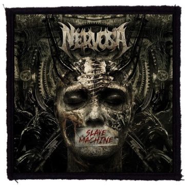 NERVOSA: Slave Machine (9,5 cm x 9,5 cm) (felvarró)