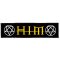 HIM: Logo Superstrip (22 cm x 5 cm) (felvarró)