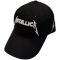 METALLICA: Logo Text & M (baseball sapka)
