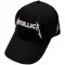 METALLICA: Logo Text & M (baseball sapka)
