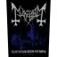 MAYHEM: De Mysteriis Dom Sathanas (hátfelvarró / backpatch)