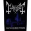MAYHEM: De Mysteriis Dom Sathanas (hátfelvarró / backpatch)
