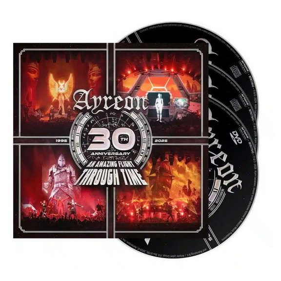 AYREON: 30th Anniversary - An Amazing Flight Through Time (2CD+DVD) AYREON: 30th Anniversary - An Amazing Flight Through Time (2CD+DVD)