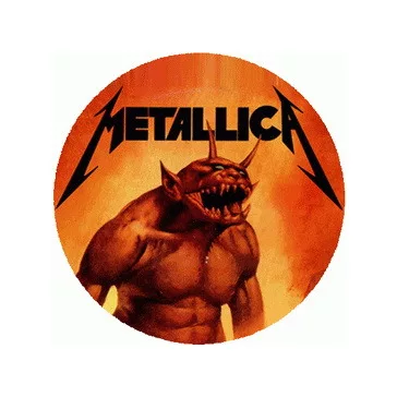 METALLICA: Jump In The Fire (nagy jelvény, 3,7 cm)