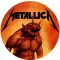 METALLICA: Jump In The Fire (nagy jelvény, 3,7 cm)