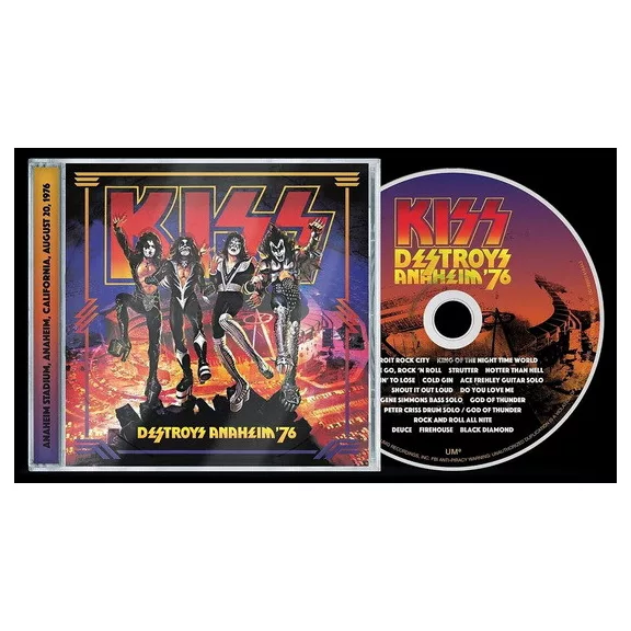 KISS: Destroys Anaheim '76 (CD)
