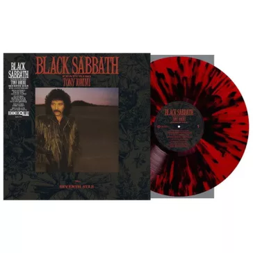 BLACK SABBATH: Seventh Star (LP, red/black splatter)