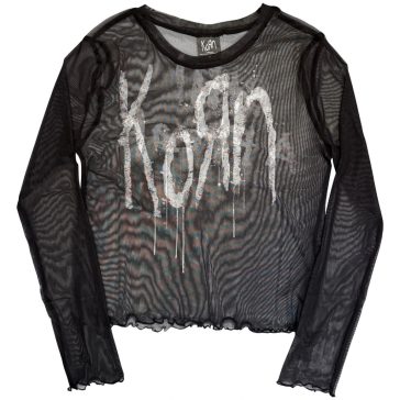 KORN: Still A Freak (longsleeve mesh crop)