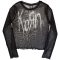 KORN: Still A Freak (longsleeve mesh crop)