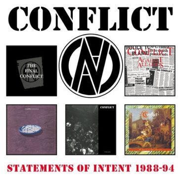CONFLICT: Statements Of Intent 1988-94 (5CD)
