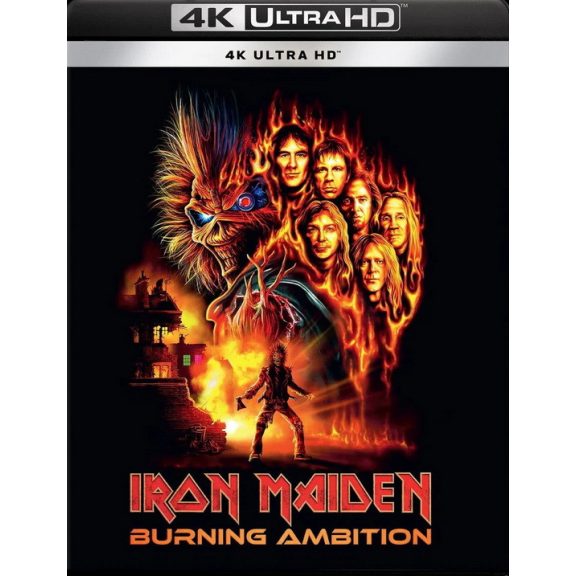 IRON MAIDEN: Burning Ambition - Documentary (Blu-ray 4K Ultra HD) IRON MAIDEN: Burning Ambition - Documentary (Blu-ray 4K Ultra HD)
